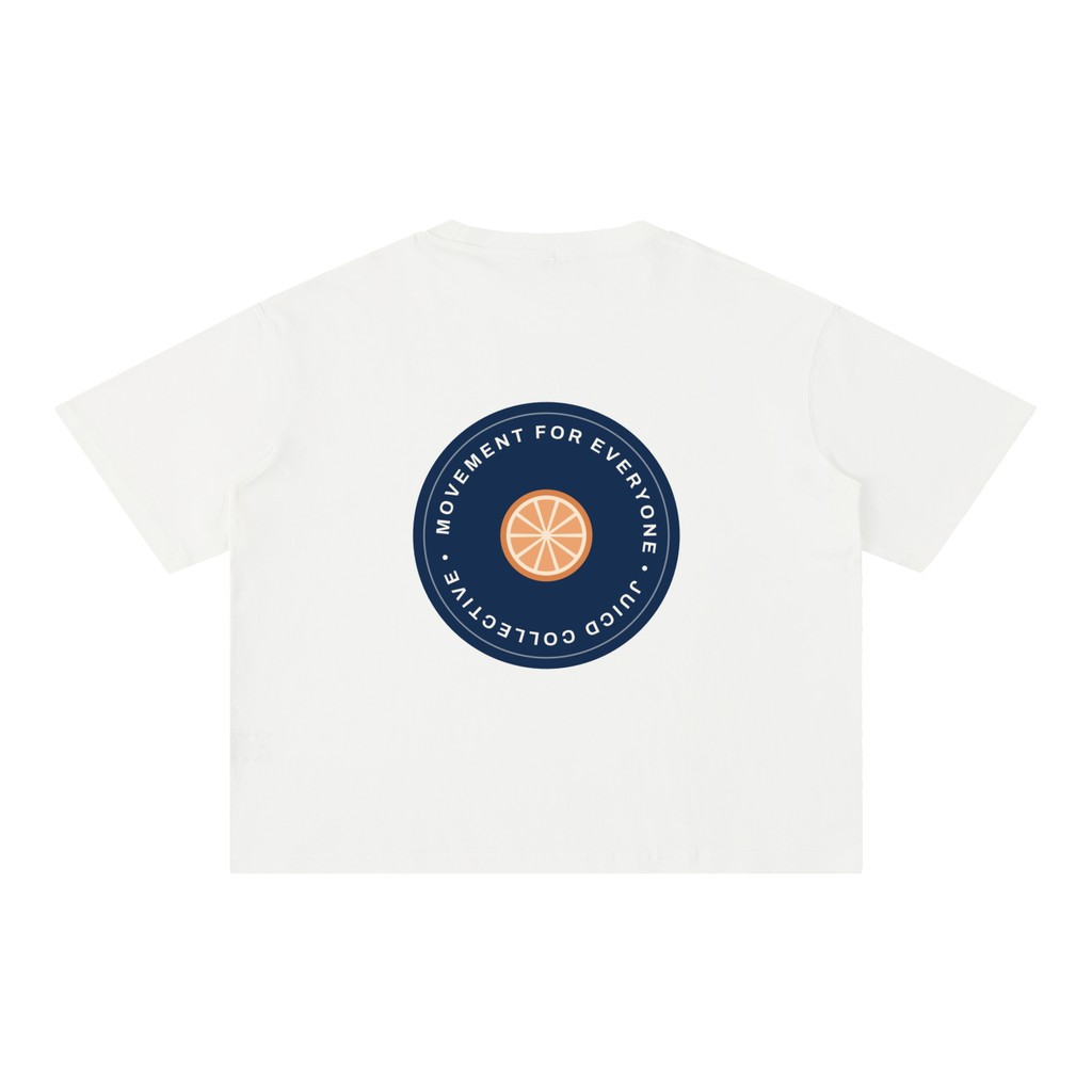 MINIMALIST JUICD LIGHT: Mineral Wash Boxy Cotton T-Shirt