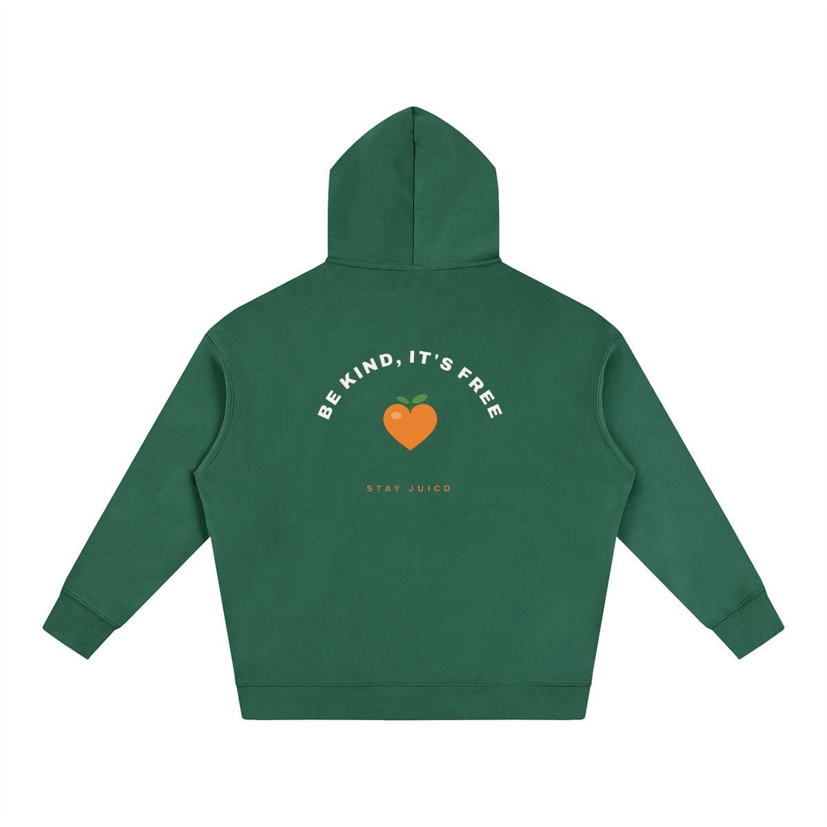 Be Kind, It's Free: Oversize Fleeced Hoodie