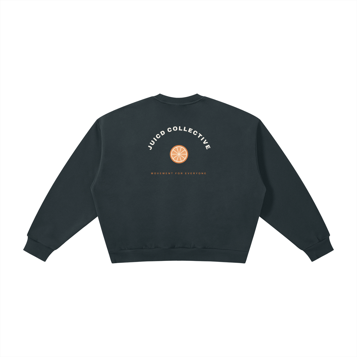 Where movement finds its main squeeze seal- Boxy Fleece Crewneck Sweatshirt
