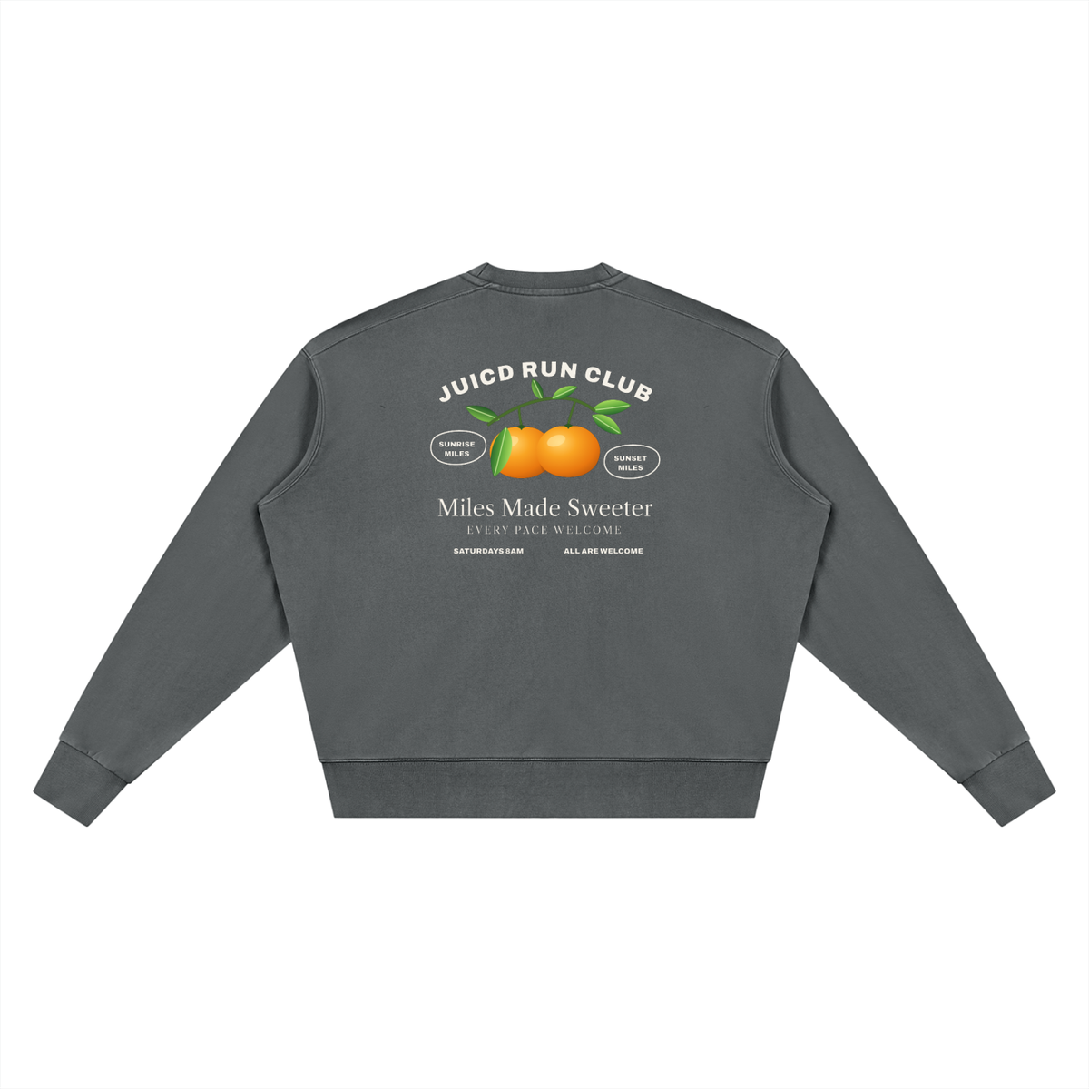 Main Squeeze Movement Club Badge Vintage Wash Crewneck