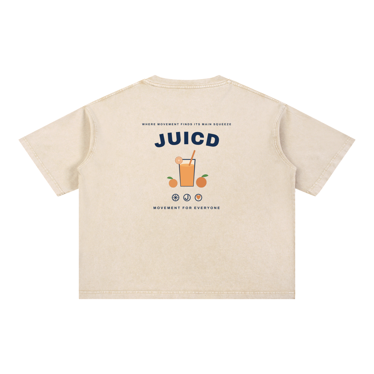 Mineral Wash Boxy Cotton T-Shirt