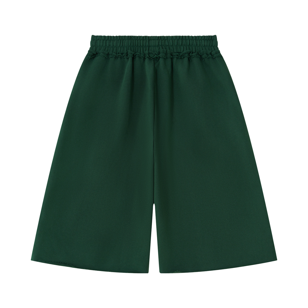 JUICD JORTS: Unisex Heavyweight Raw Edge Shorts