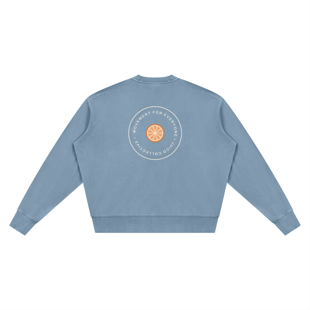 Feel Good Move More Vintage Wash Crewneck Sweatshirt