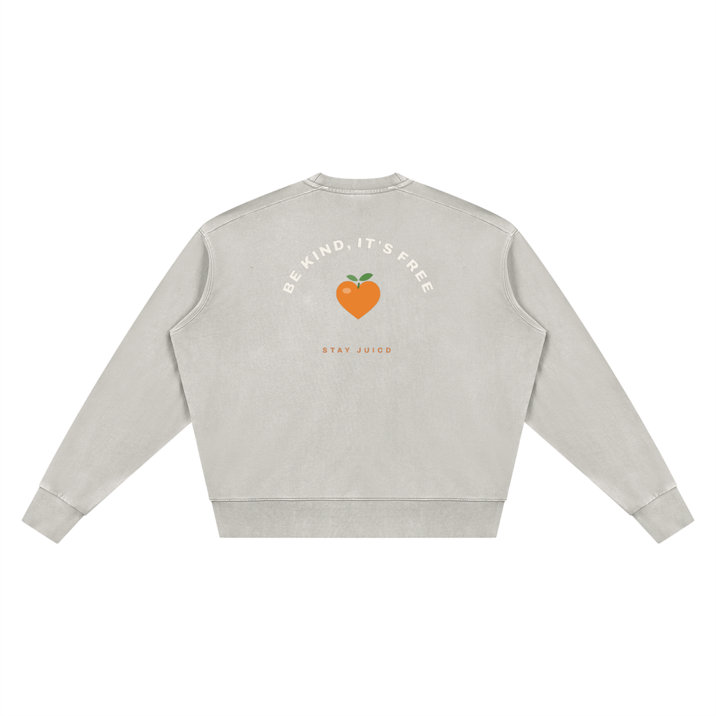 Unisex Vintage Wash Crewneck Sweatshirt