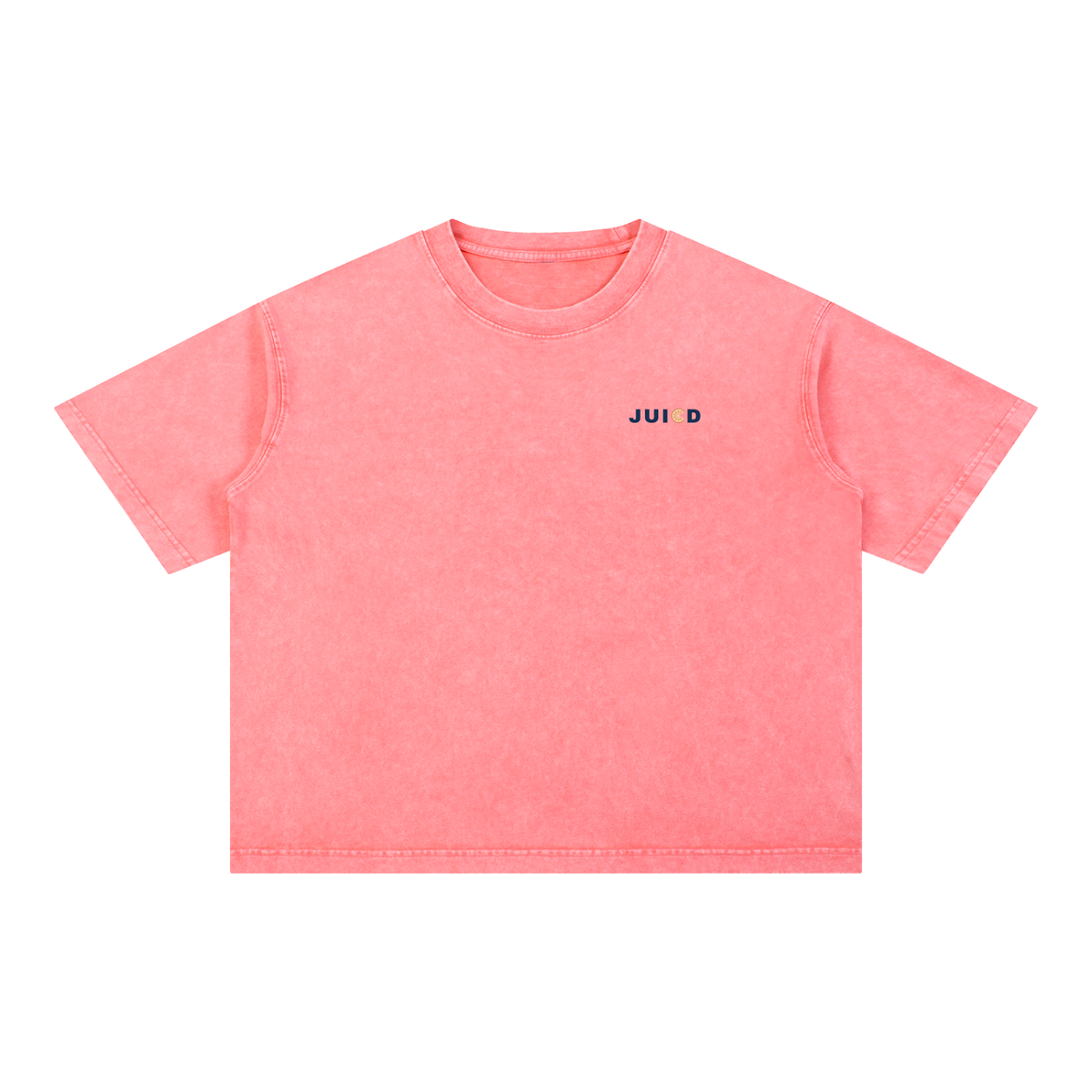 MINIMALIST JUICD LIGHT: Mineral Wash Boxy Cotton T-Shirt