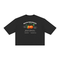 Main Squeeze Dark: Unisex Vintage Wash Boxy T-Shirt