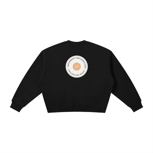Boxy Fleece Crewneck Sweatshirt