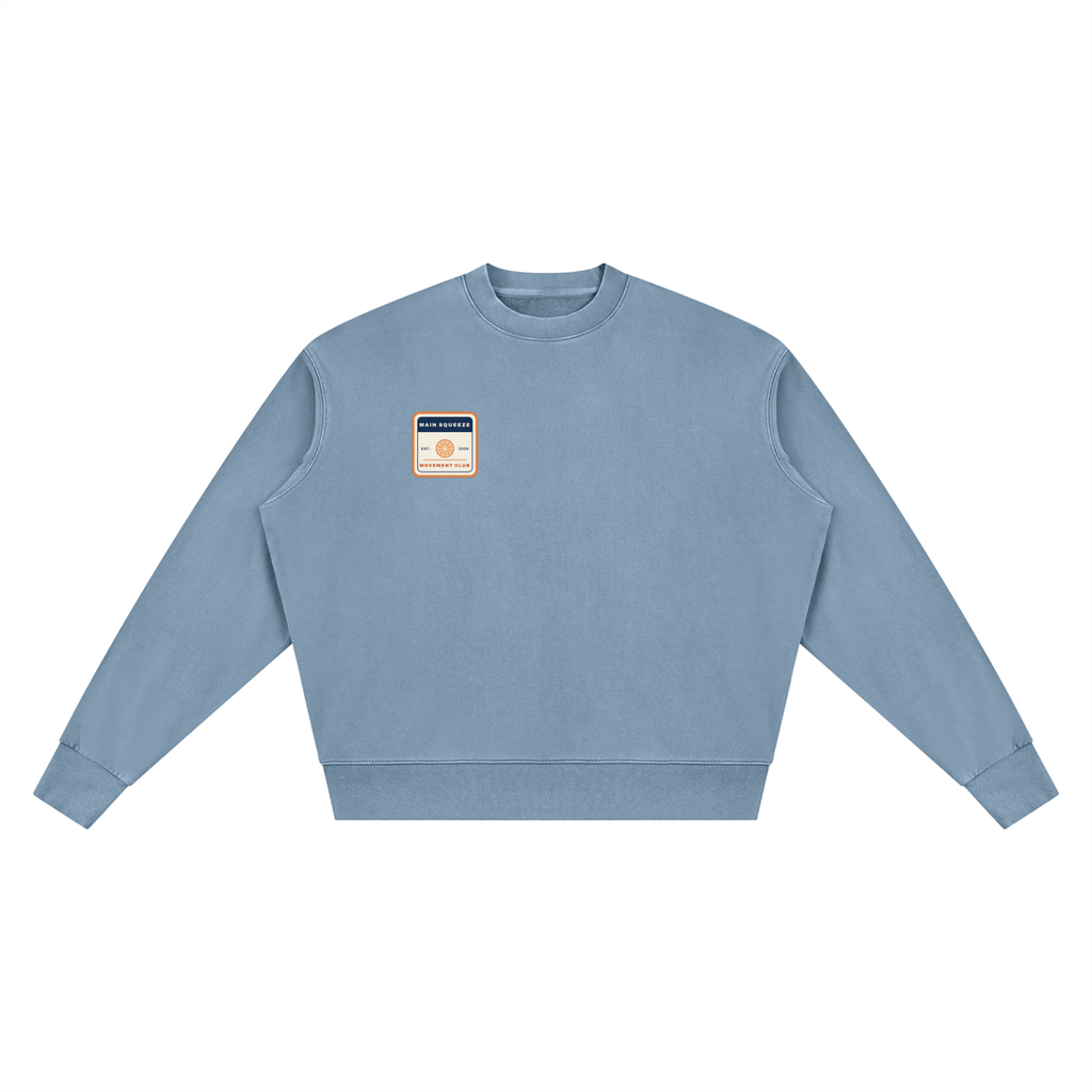 Unisex Vintage Wash Crewneck Sweatshirt