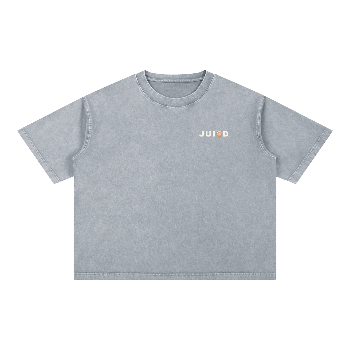 Main Squeeze Club: Mineral Wash Boxy Cotton T-Shirt