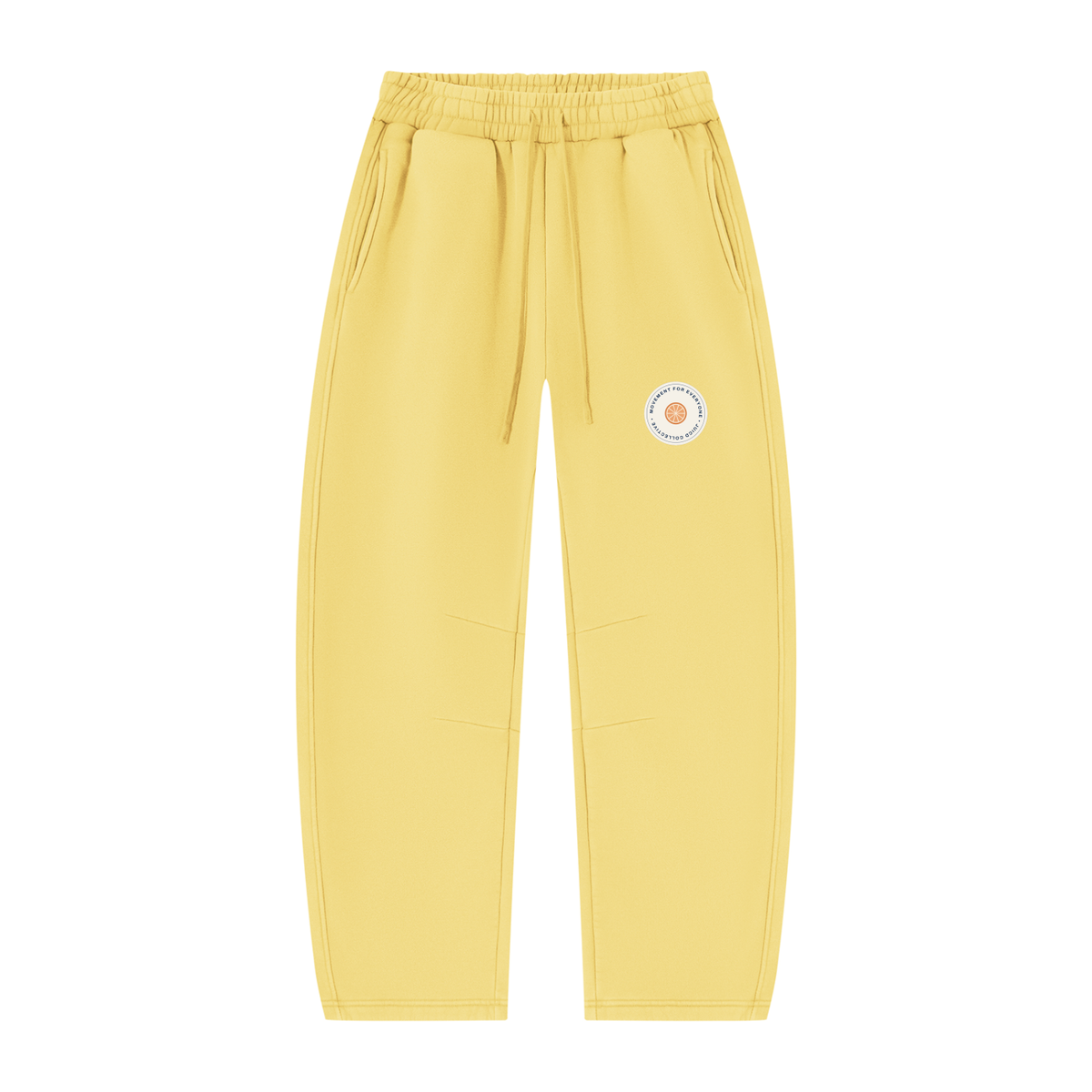 Unisex Vintage Wash Barrel Leg Fleece Sweatpants