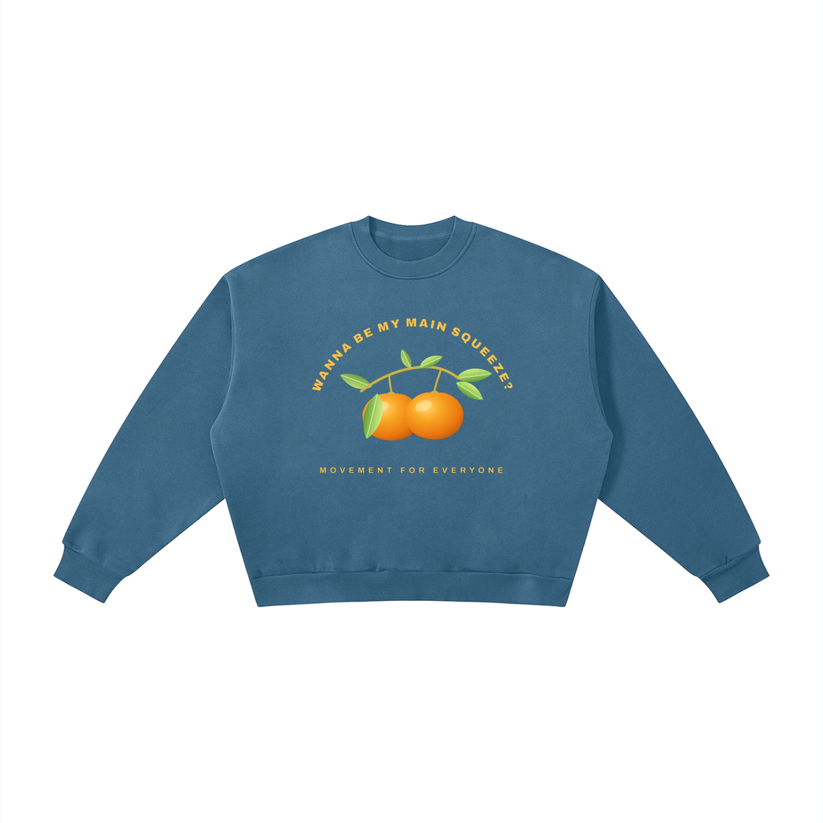 Boxy Fleece Crewneck Sweatshirt