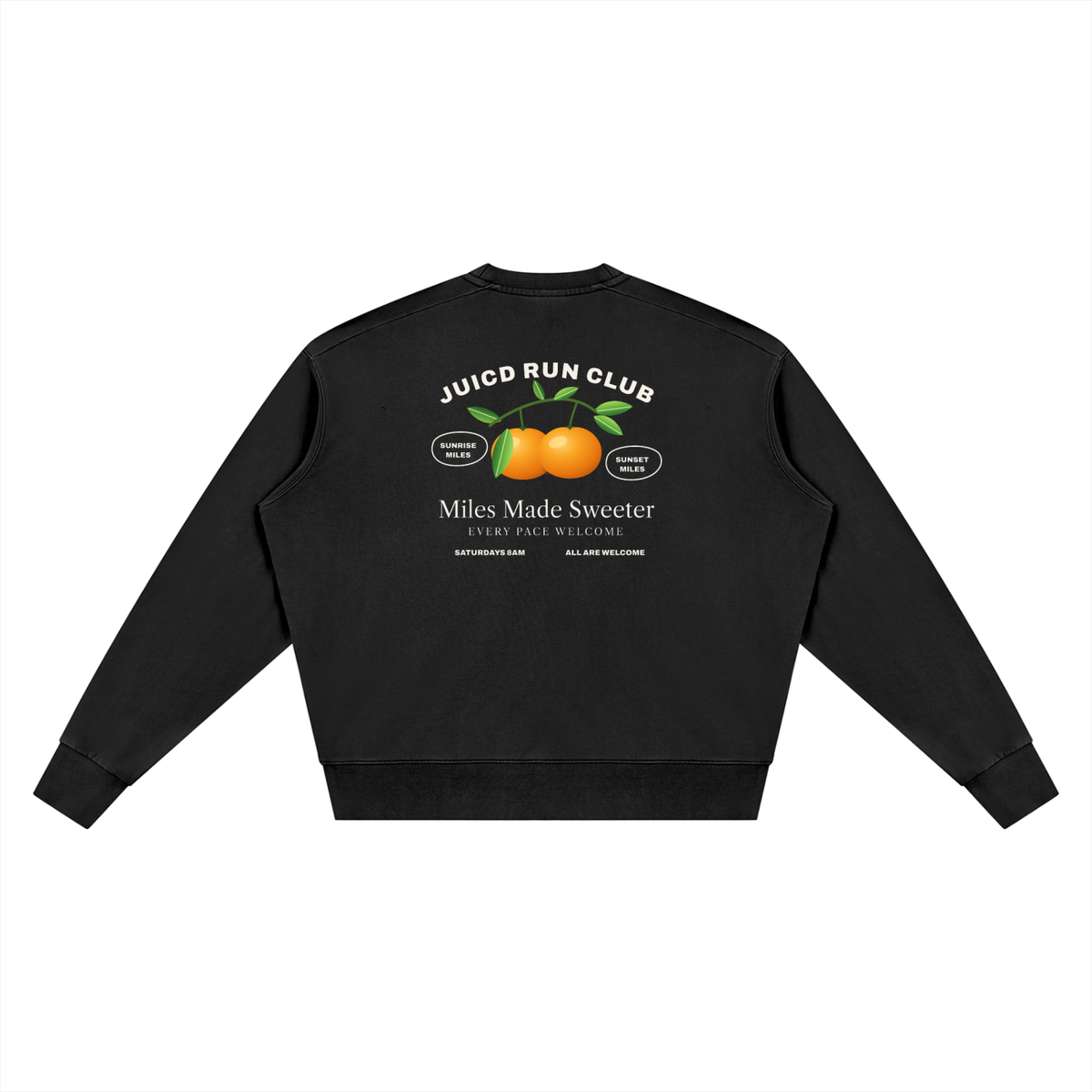 Main Squeeze Movement Club Badge Vintage Wash Crewneck