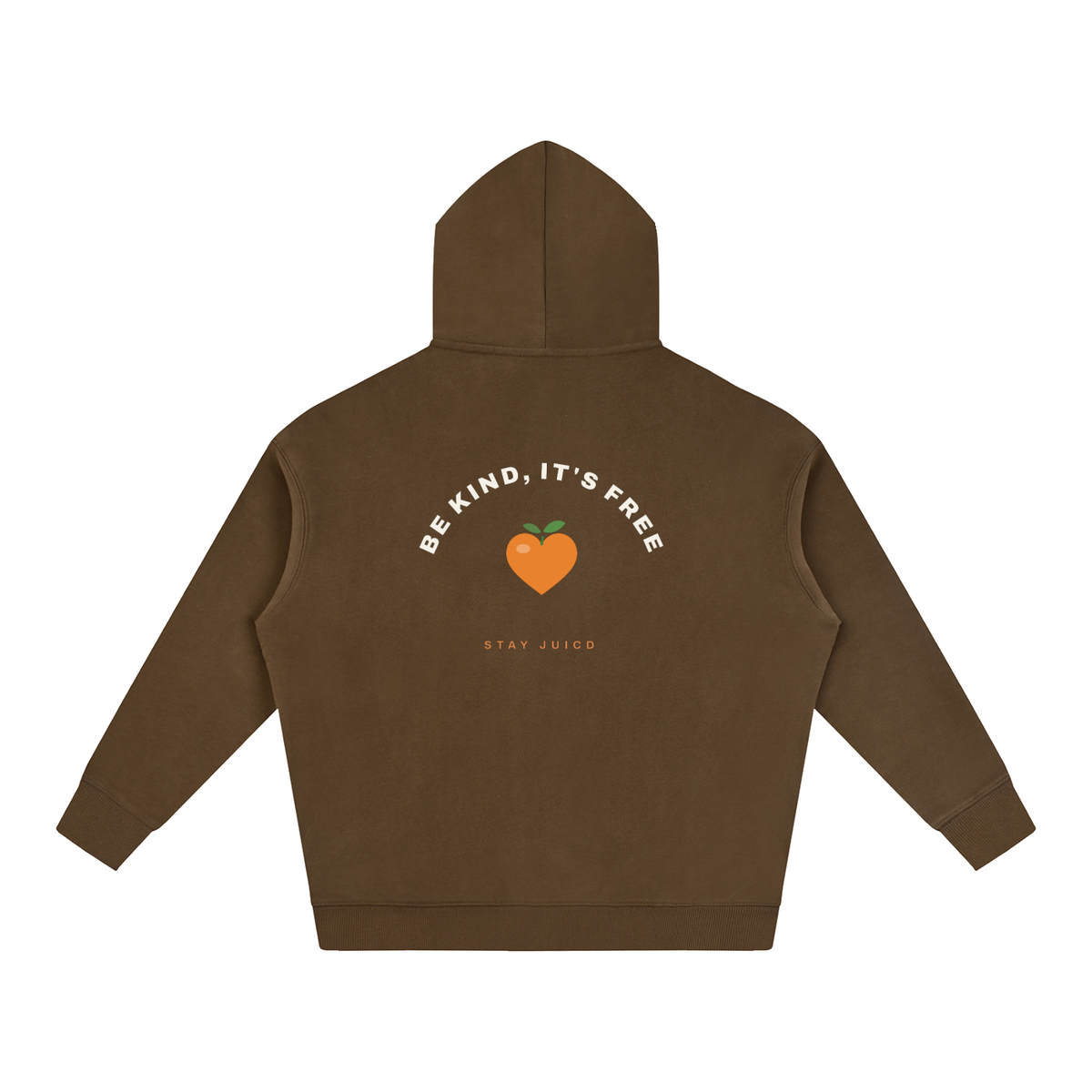 Be Kind, It's Free: Oversize Fleeced Hoodie