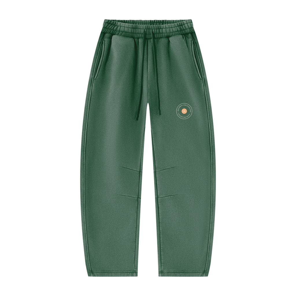 Main Squeeze Seal- Unisex Vintage Wash Barrel Leg Fleece Sweatpants