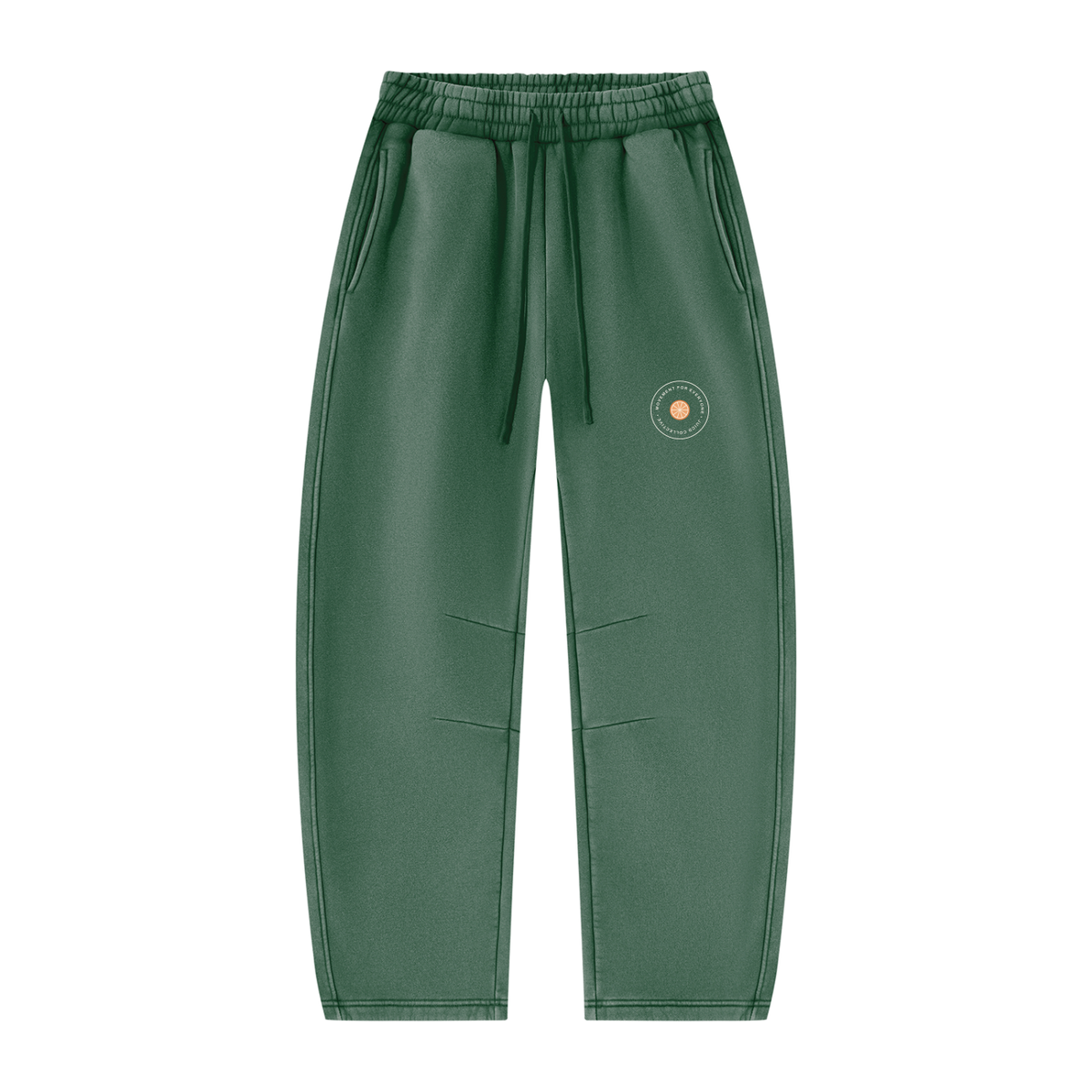 Main Squeeze Seal- Unisex Vintage Wash Barrel Leg Fleece Sweatpants