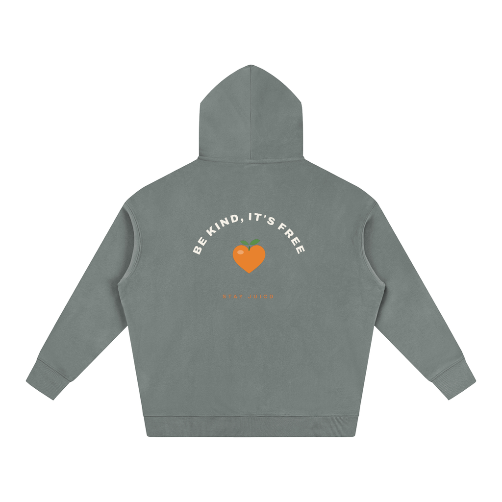 Be Kind, It's Free: Oversize Fleeced Hoodie