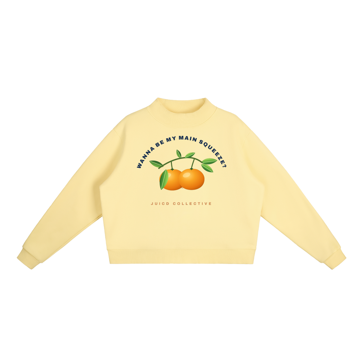 Wanna be my main squeeze? Light Color Edition Crewneck