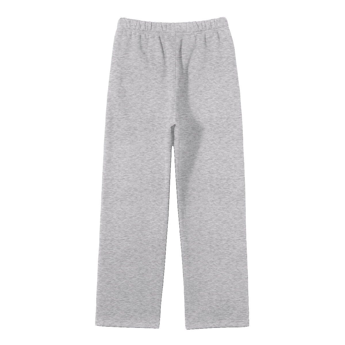 JUICD Unisex Solid Color Fleece Straight Leg Pants