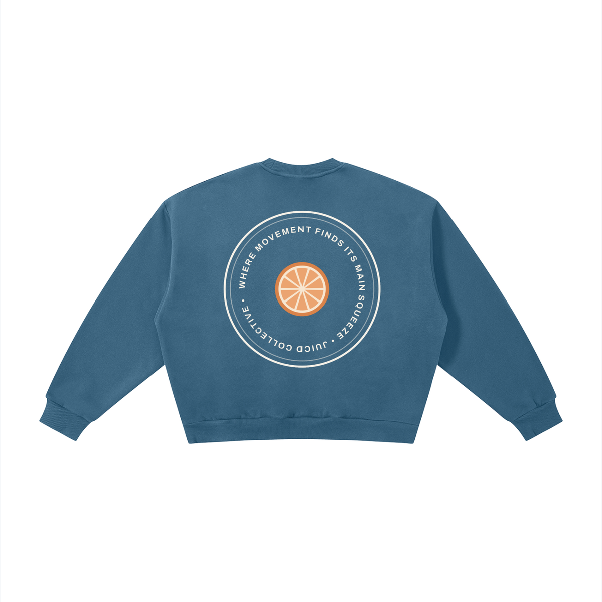 Wanna be my main squeeze white text: Boxy Fleece Crewneck Sweatshirt