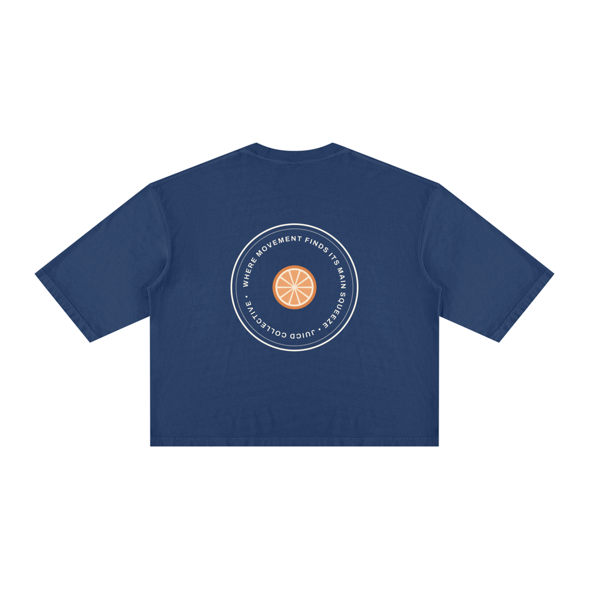 Main Squeeze Dark: Unisex Vintage Wash Boxy T-Shirt