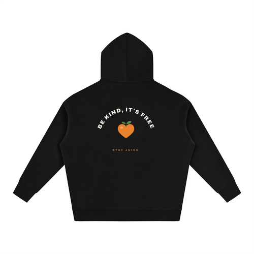 Be Kind, It's Free: Oversize Fleeced Hoodie
