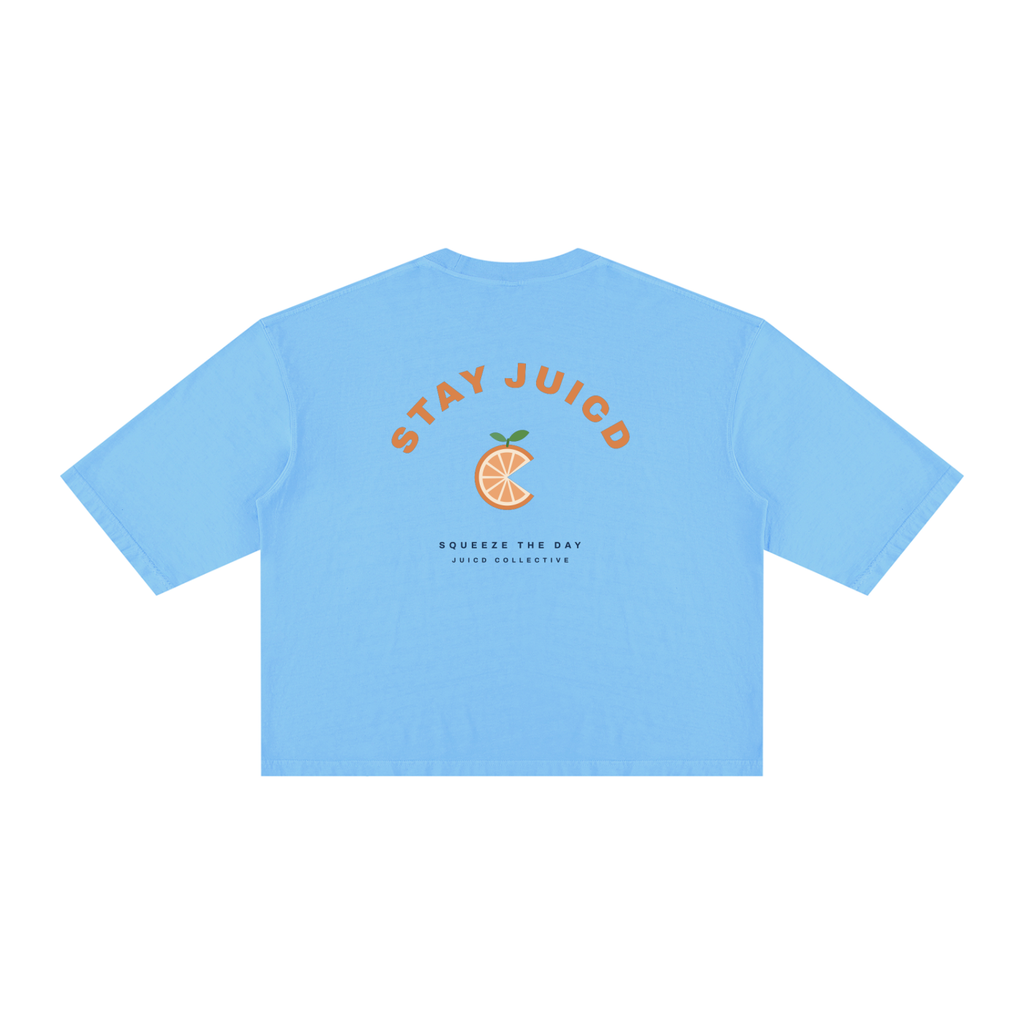 Main Squeeze Light: Unisex Vintage Wash Boxy T-Shirt