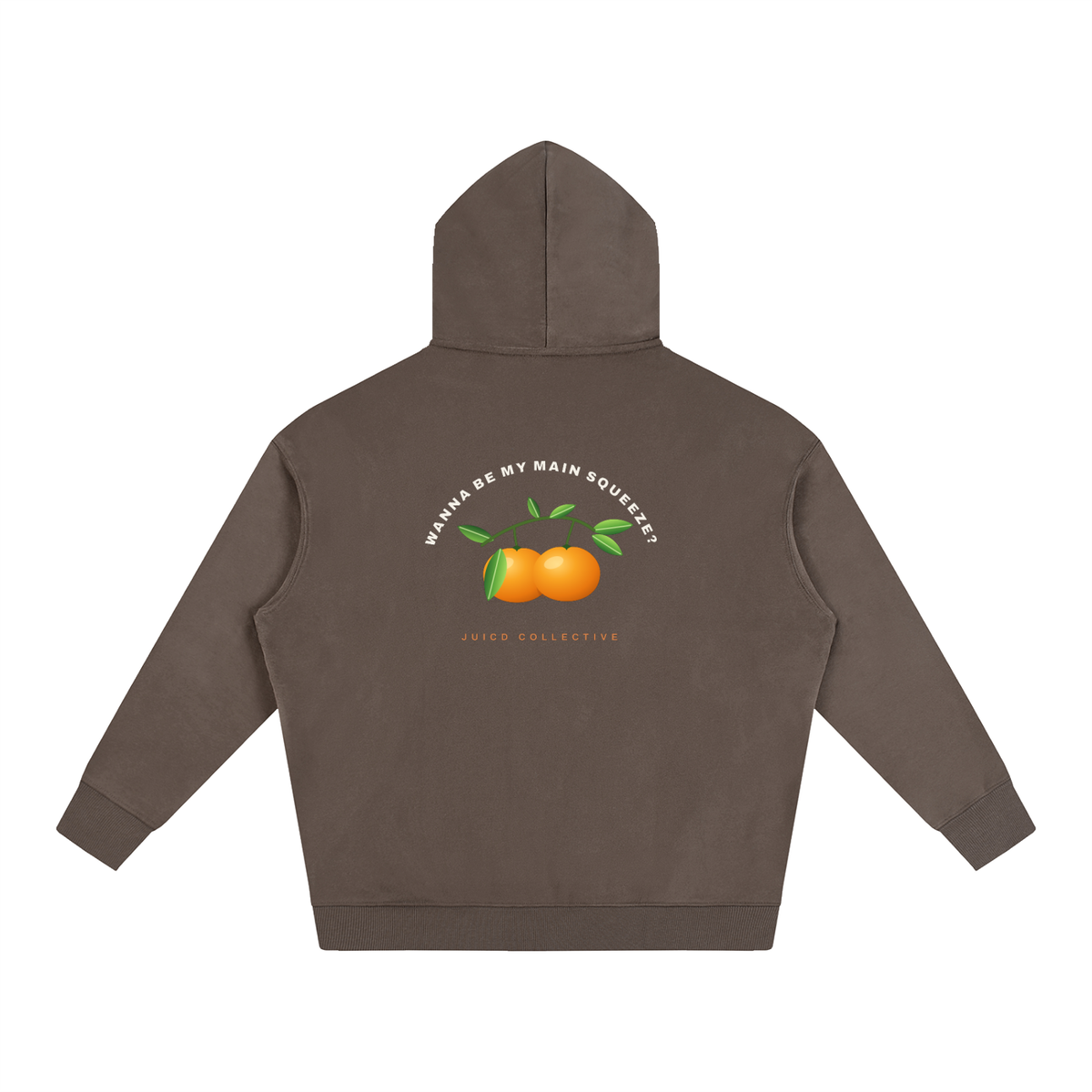 Main Squeeze Club Badge: Oversize Fleeced Hoodie