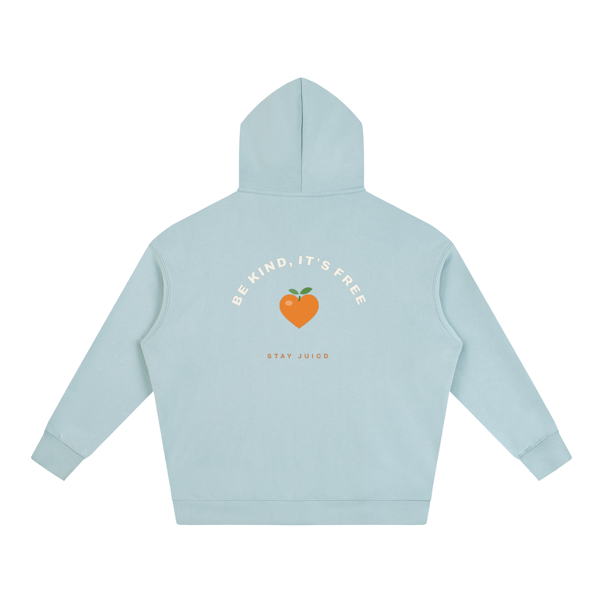 Be Kind, It's Free: Oversize Fleeced Hoodie