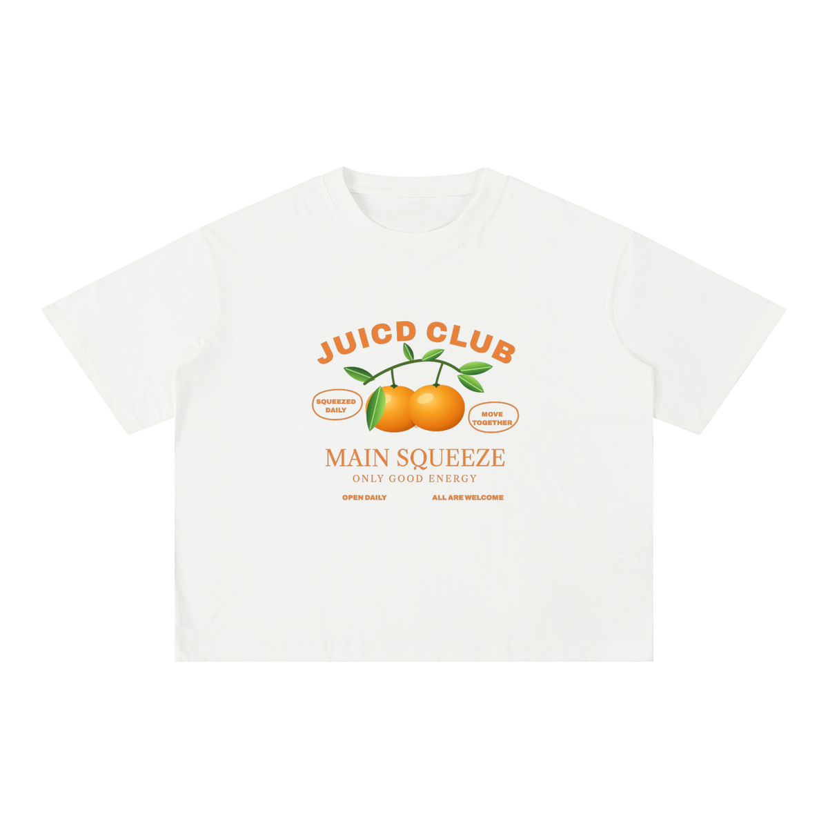 Mineral Wash Boxy Cotton T-Shirt