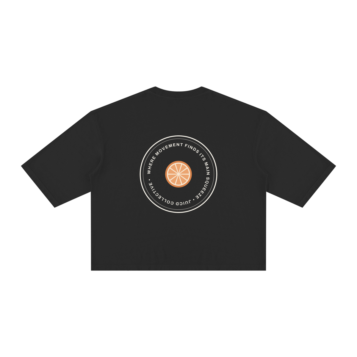 Main Squeeze Dark: Unisex Vintage Wash Boxy T-Shirt
