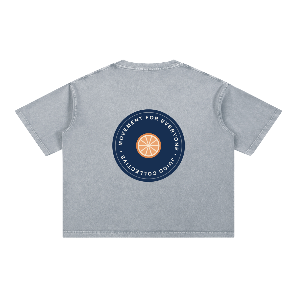 MINIMALIST JUICD LIGHT: Mineral Wash Boxy Cotton T-Shirt