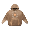 Be Kind, It's Free: Vintage Washed Frayed Fleece Hoodie
