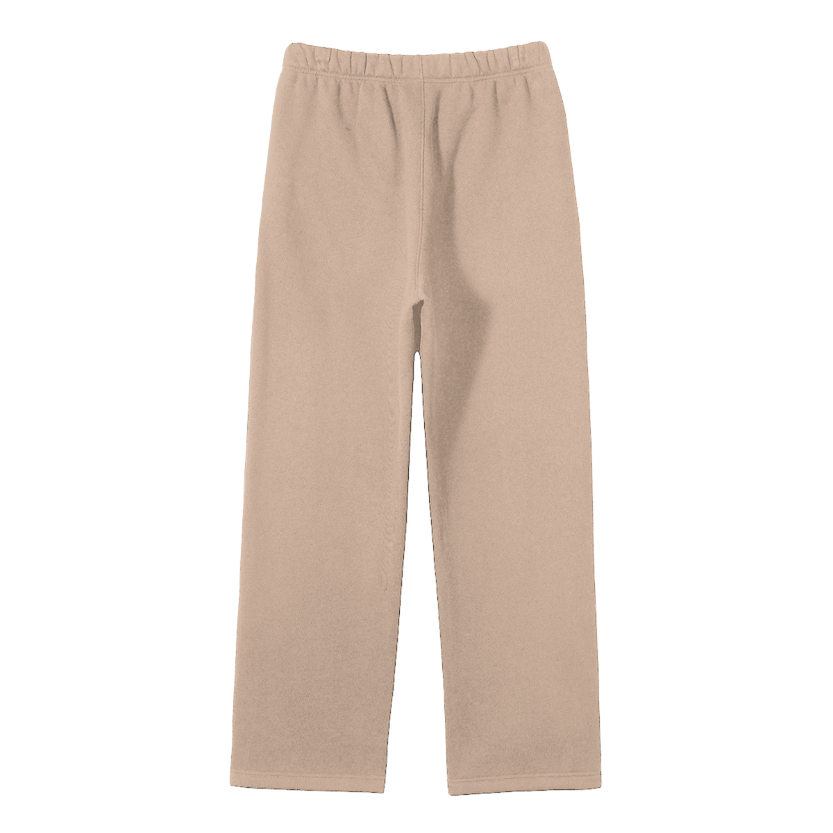 JUICD Unisex Solid Color Fleece Straight Leg Pants