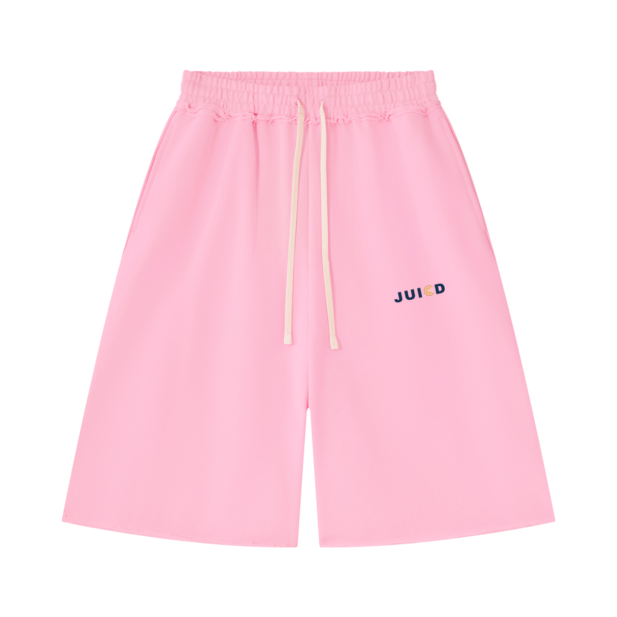 JUICD JORTS: Unisex Heavyweight Raw Edge Shorts