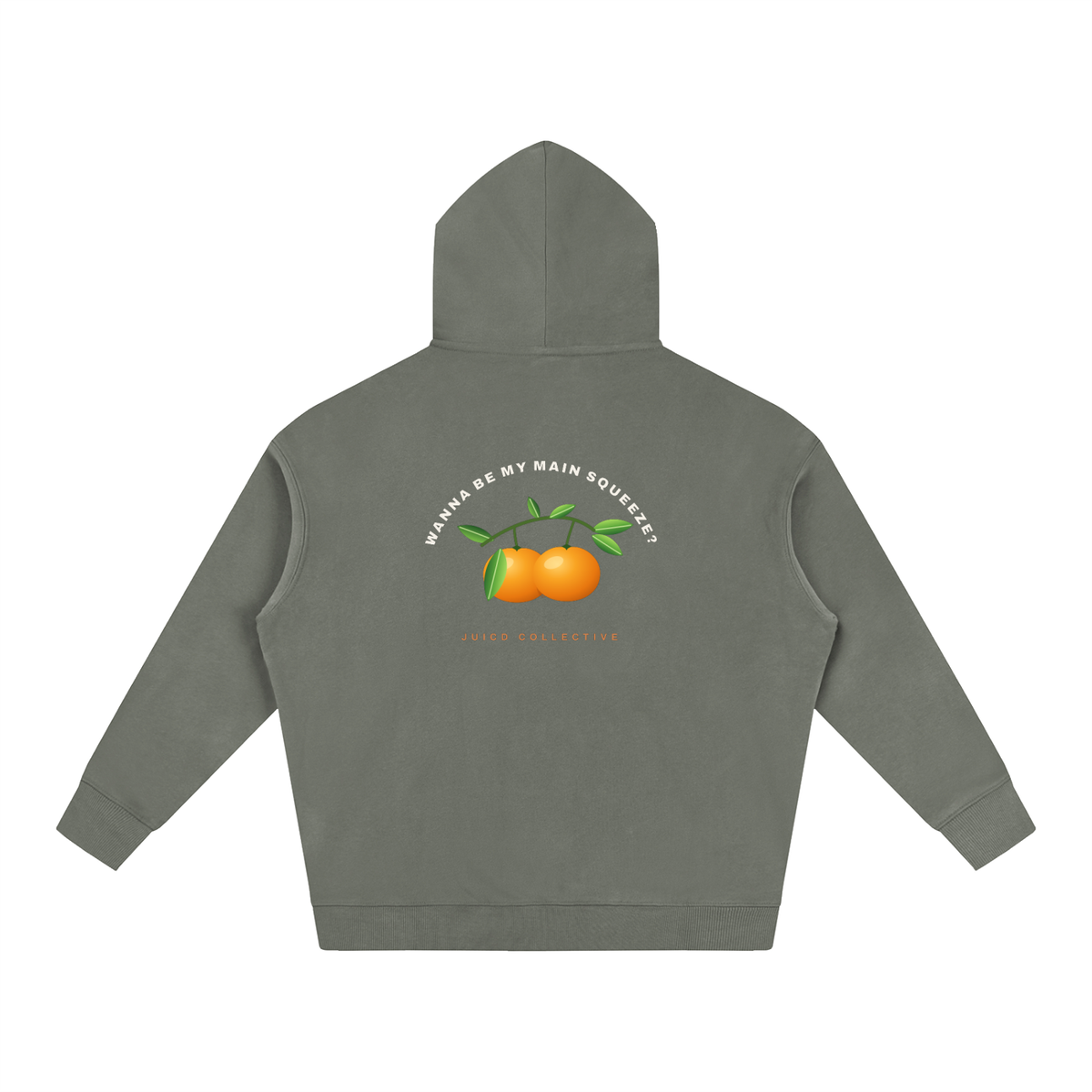 Main Squeeze Club Badge: Oversize Fleeced Hoodie