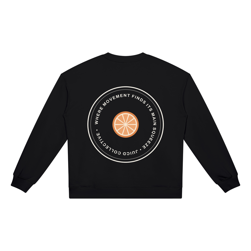 BE MY MAIN SQUEEZE DARK: Unisex Heavyweight Crewneck Sweatshirt