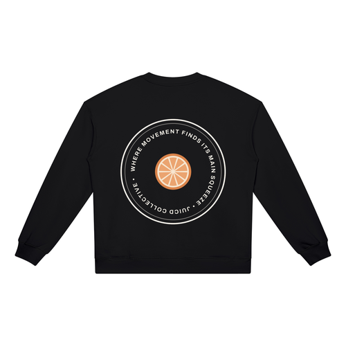 BE MY MAIN SQUEEZE DARK: Unisex Heavyweight Crewneck Sweatshirt