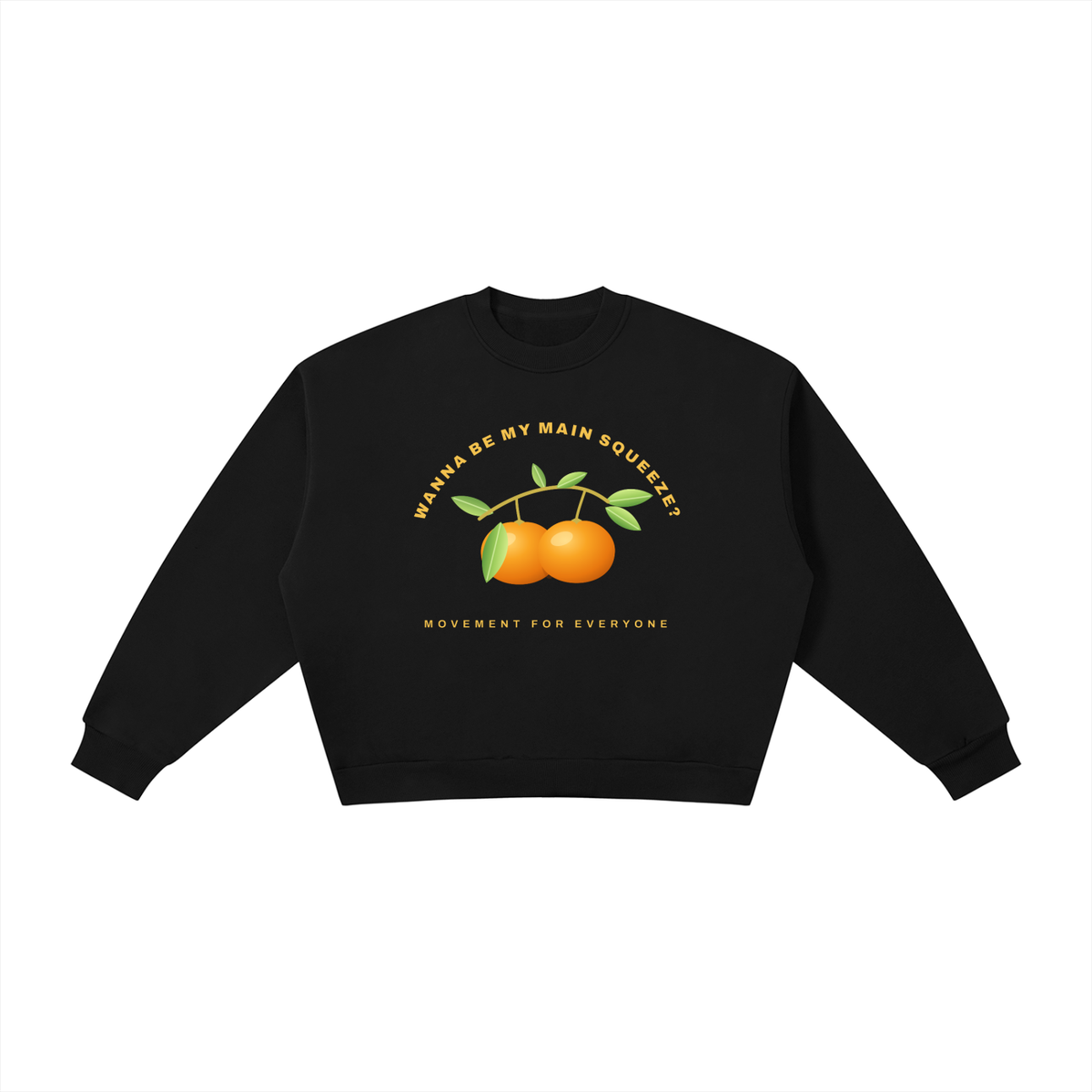 Boxy Fleece Crewneck Sweatshirt
