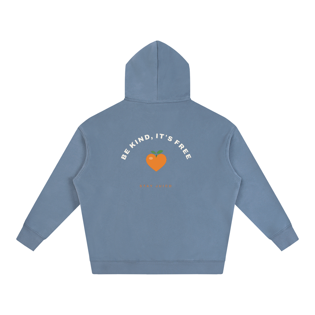 Be Kind, It's Free: Oversize Fleeced Hoodie