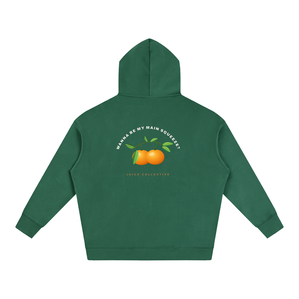 Main Squeeze Club Badge: Oversize Fleeced Hoodie