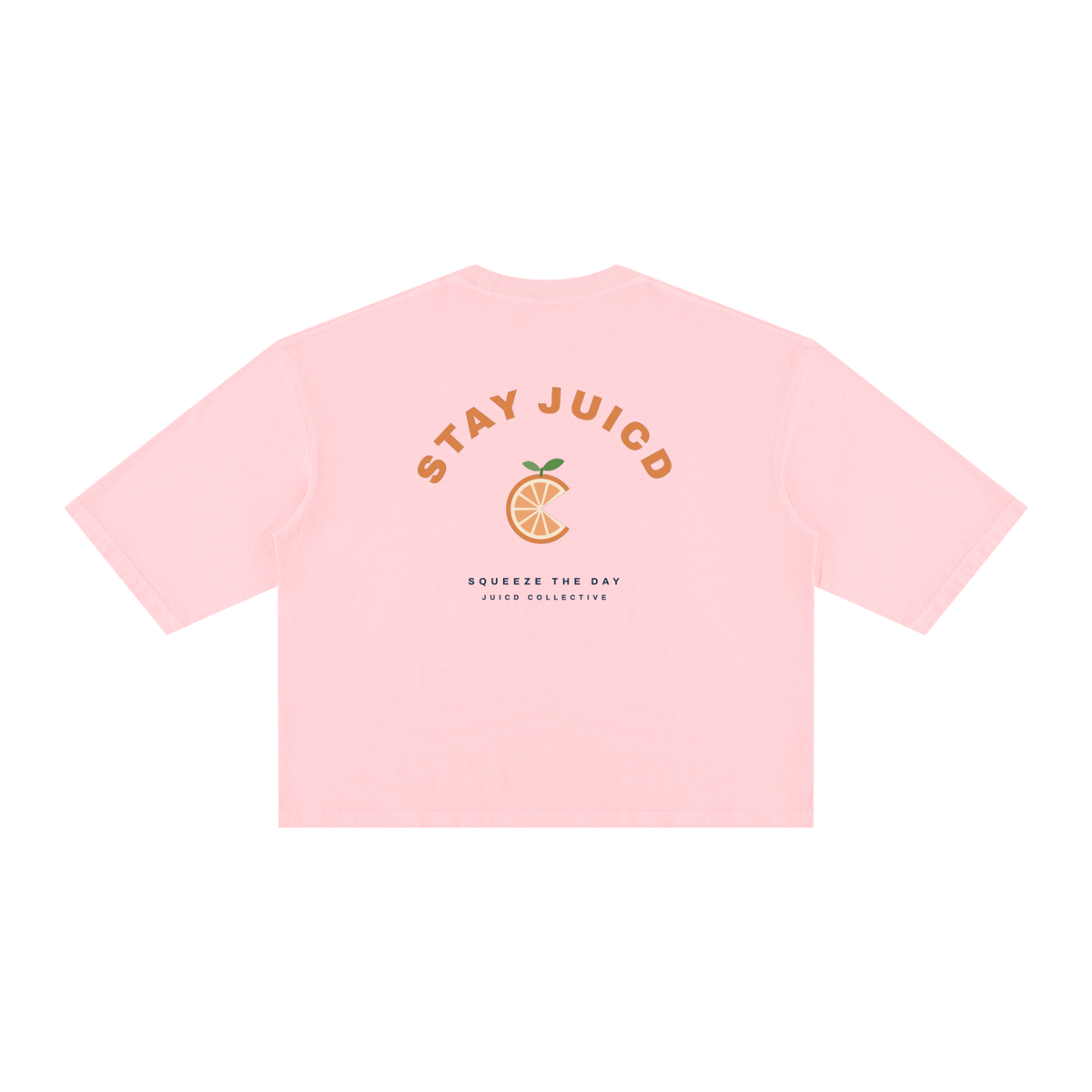 Main Squeeze Light: Unisex Vintage Wash Boxy T-Shirt