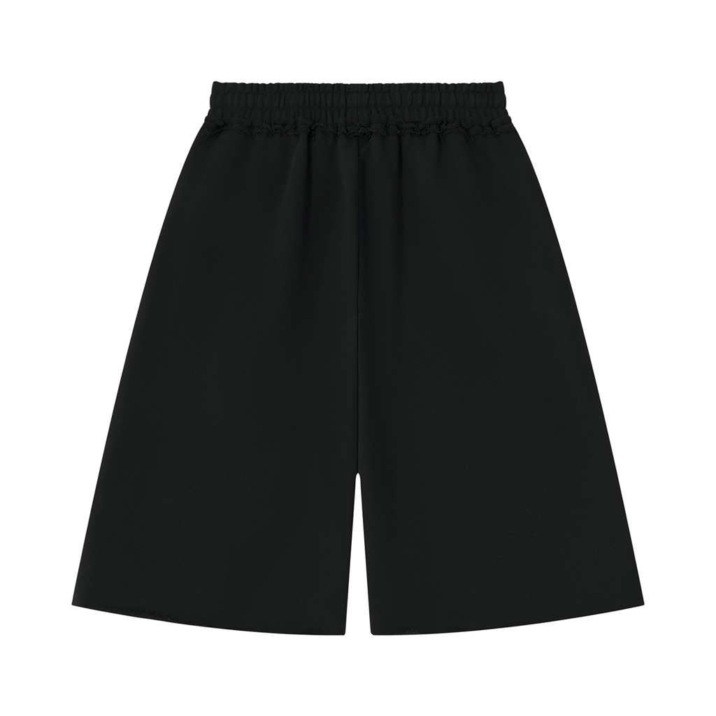 JUICD JORTS: Unisex Heavyweight Raw Edge Shorts
