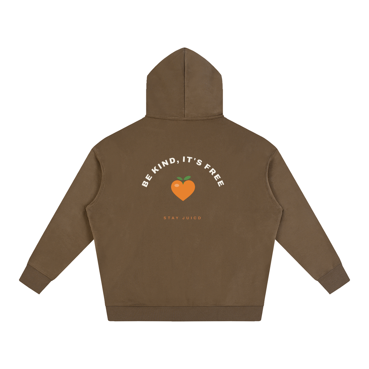 Be Kind, It's Free: Oversize Fleeced Hoodie