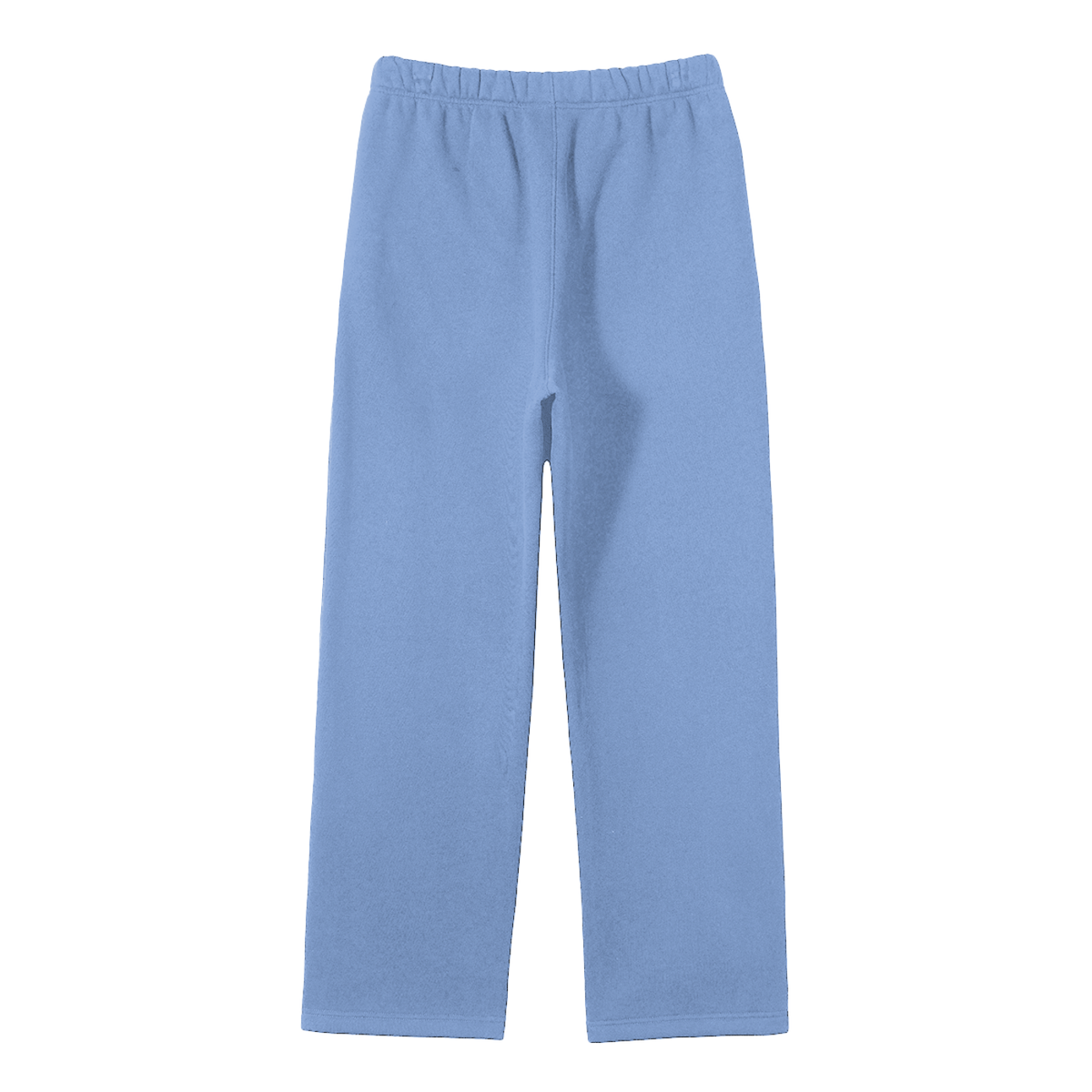 JUICD Unisex Solid Color Fleece Straight Leg Pants