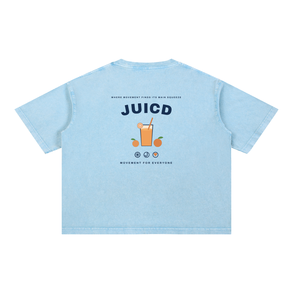 Mineral Wash Boxy Cotton T-Shirt