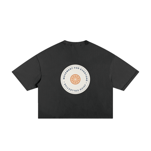 Free Palestine Frayed Boxy Tee