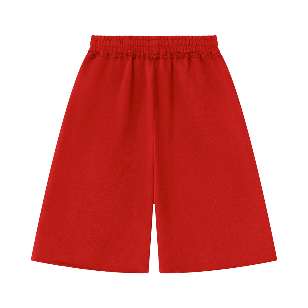JUICD JORTS: Unisex Heavyweight Raw Edge Shorts