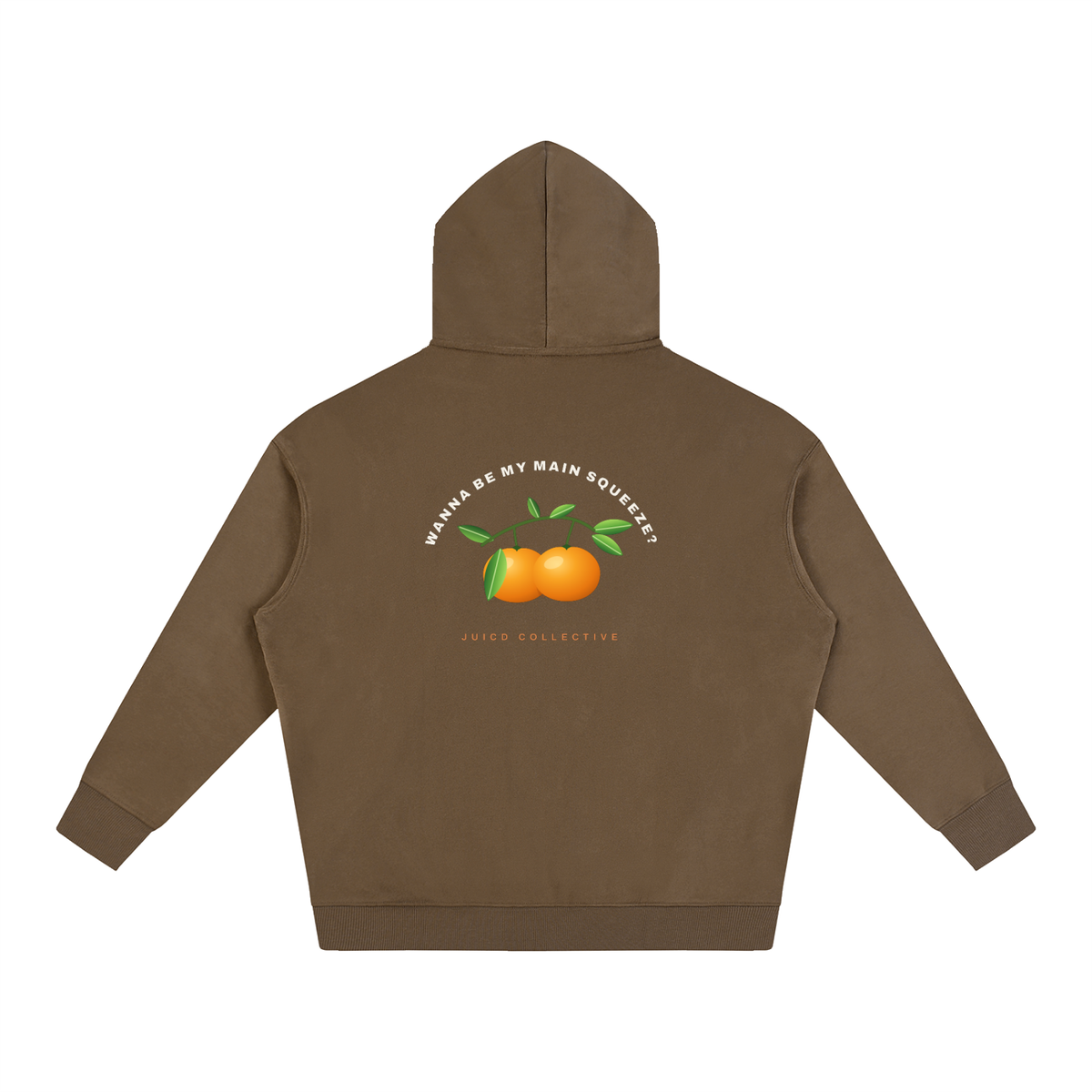 Main Squeeze Club Badge: Oversize Fleeced Hoodie