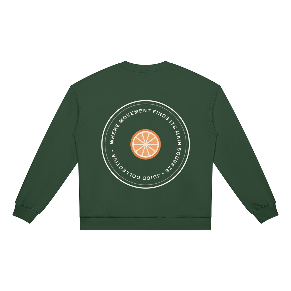 BE MY MAIN SQUEEZE DARK: Unisex Heavyweight Crewneck Sweatshirt
