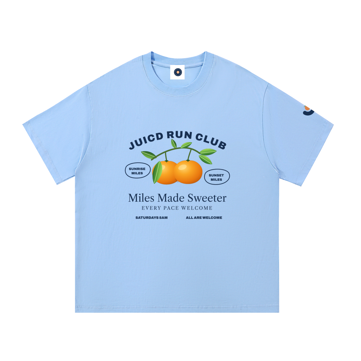 JUICD RUN CLUB: Essential Cotton T-Shirt